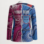 NSW Blues and QLD Maroons Rugby Personalised Blazer 2026 Come On Together