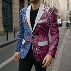 NSW Blues and QLD Maroons Rugby Personalised Blazer 2026 Come On Together