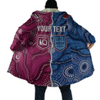 NSW Blues and QLD Maroons Rugby Personalised Cloak 2026 Come On Together