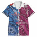 NSW Blues and QLD Maroons Rugby Personalised Hawaiian Shirt 2026 Come On Together