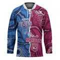 NSW Blues and QLD Maroons Rugby Personalised Hockey Jersey 2026 Come On Together