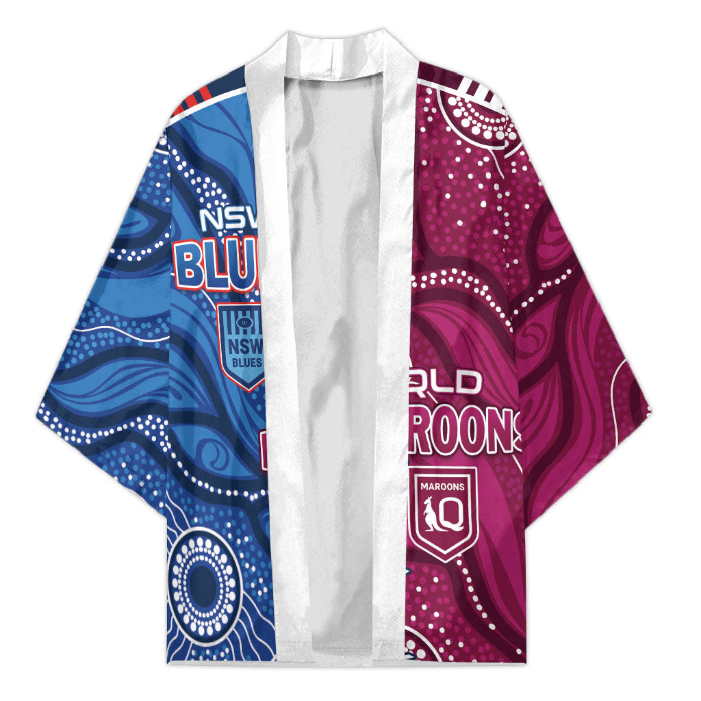 NSW Blues and QLD Maroons Rugby Personalised Kimono 2026 Come On Together
