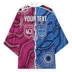 NSW Blues and QLD Maroons Rugby Personalised Kimono 2026 Come On Together