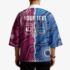 NSW Blues and QLD Maroons Rugby Personalised Kimono 2026 Come On Together
