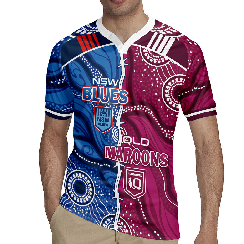 NSW Blues and QLD Maroons Rugby Personalised Rugby Jersey 2026 Come On Together