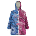 NSW Blues and QLD Maroons Rugby Personalised Wearable Blanket Hoodie 2026 Come On Together