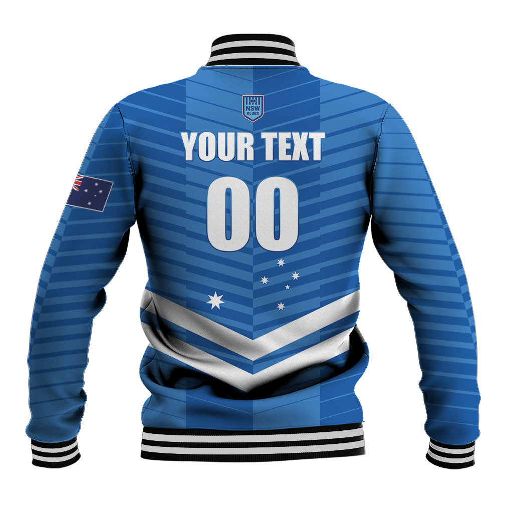NSW Blues Rugby Custom Baseball Jacket 2026 State of Origin