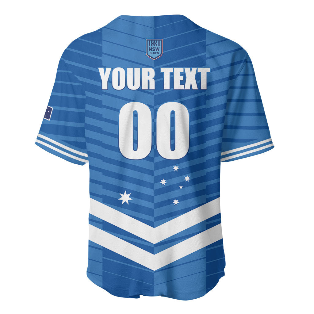 NSW Blues Rugby Custom Baseball Jersey 2026 State of Origin