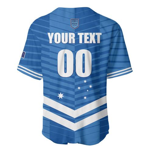 NSW Blues Rugby Custom Baseball Jersey 2026 State of Origin