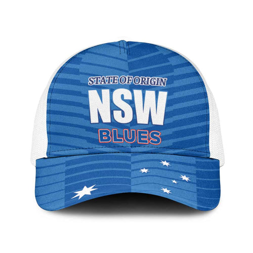 NSW Blues Rugby Baseball Net Cap 2026 State of Origin
