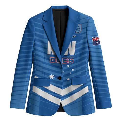 NSW Blues Rugby Custom Blazer 2026 State of Origin
