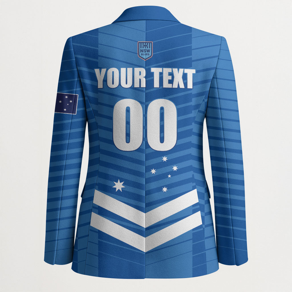 NSW Blues Rugby Custom Blazer 2026 State of Origin