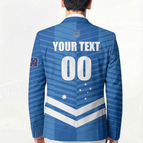 NSW Blues Rugby Custom Blazer 2026 State of Origin