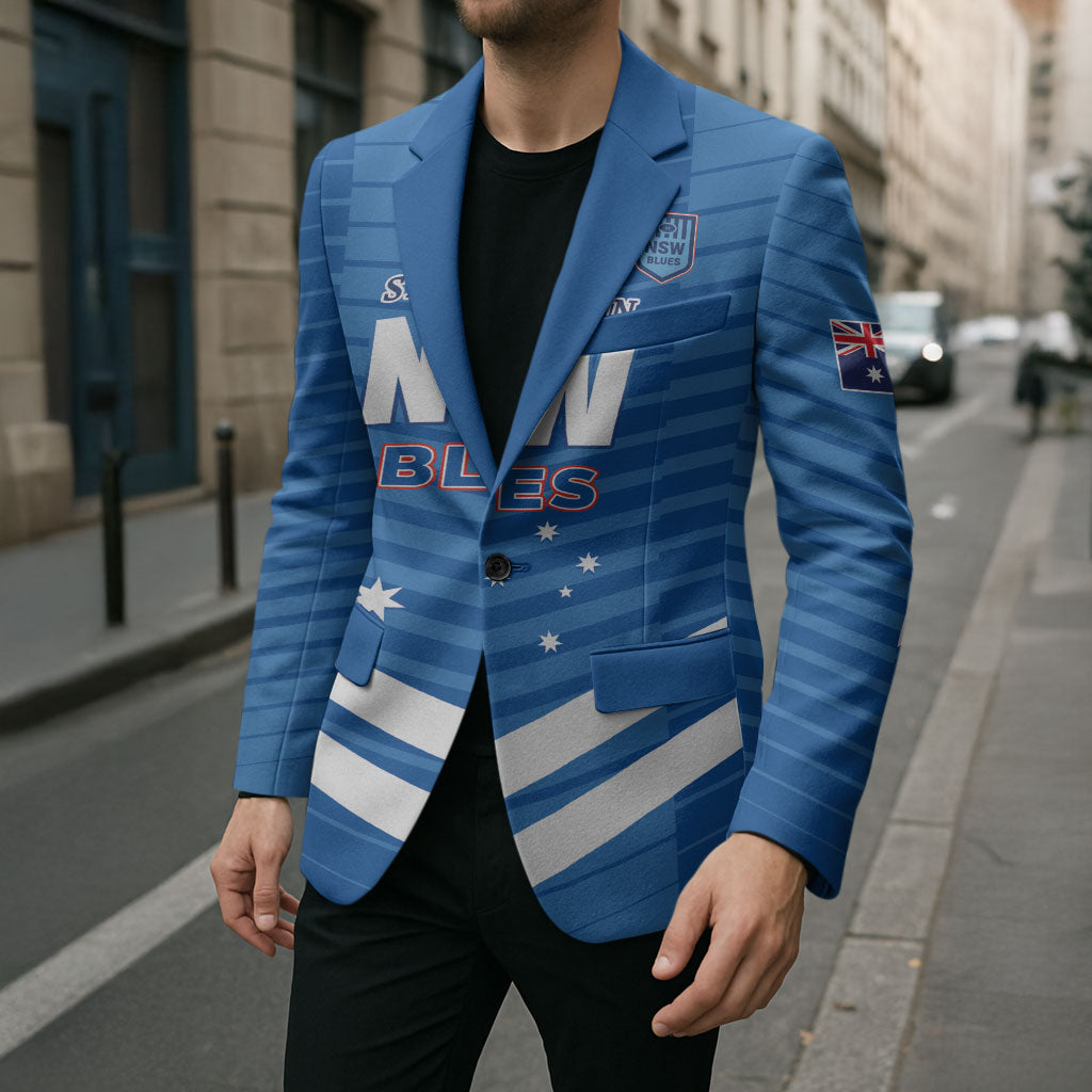 NSW Blues Rugby Custom Blazer 2026 State of Origin