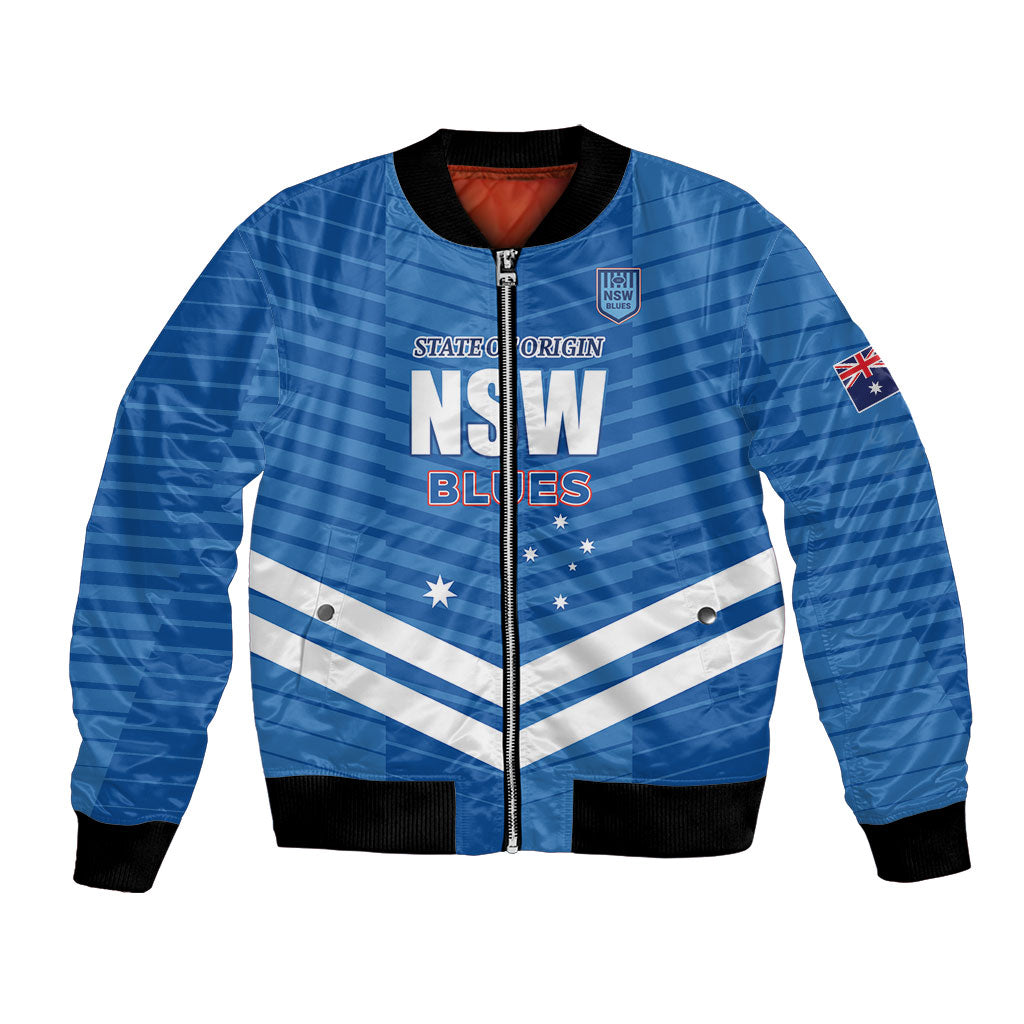NSW Blues Rugby Custom Bomber Jacket 2026 State of Origin