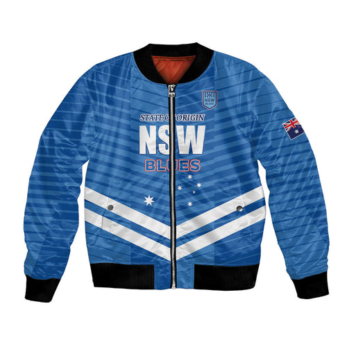 NSW Blues Rugby Custom Bomber Jacket 2026 State of Origin