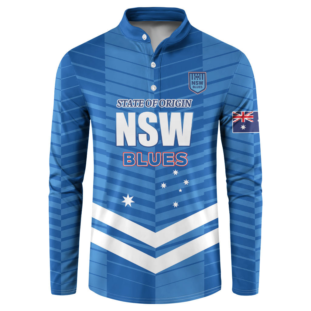 NSW Blues Rugby Custom Button Sweatshirt 2026 State of Origin