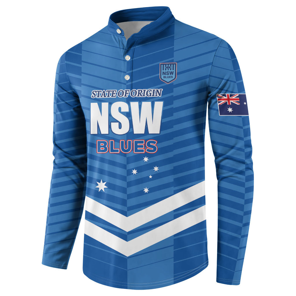 NSW Blues Rugby Custom Button Sweatshirt 2026 State of Origin
