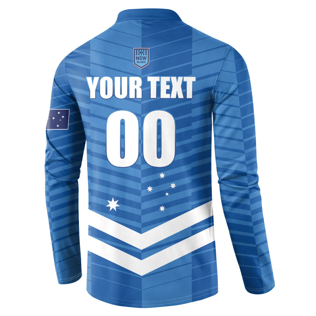 NSW Blues Rugby Custom Button Sweatshirt 2026 State of Origin