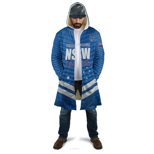 NSW Blues Rugby Custom Cloak 2026 State of Origin
