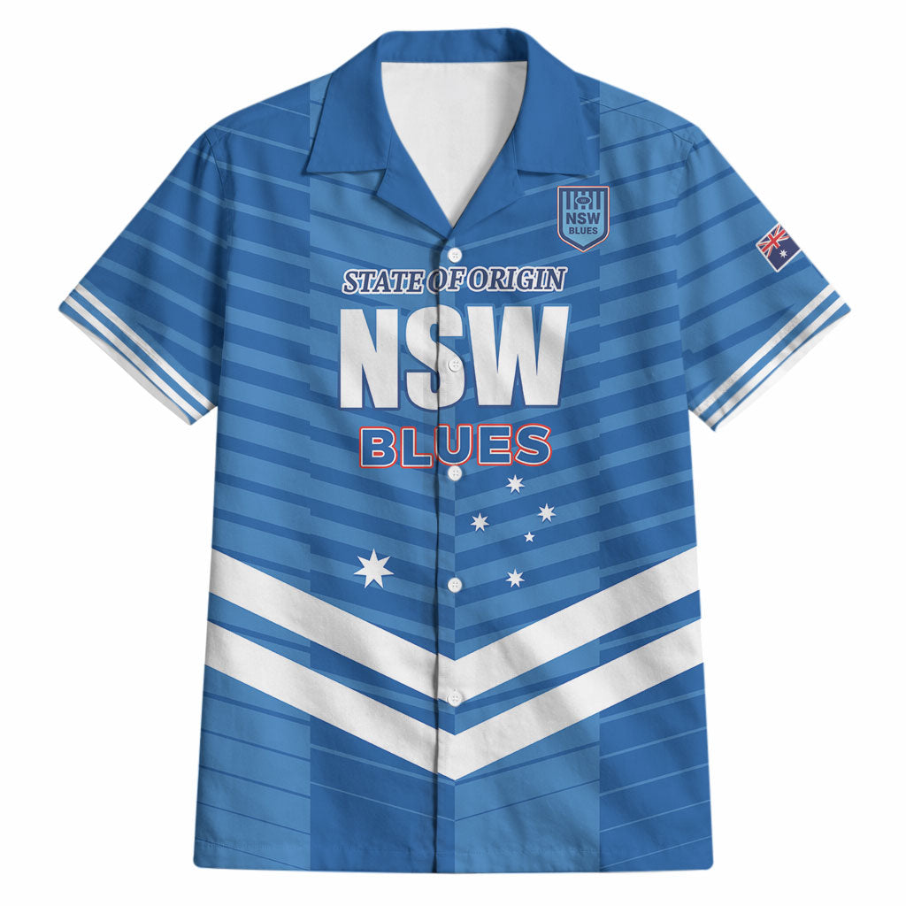 NSW Blues Rugby Custom Hawaiian Shirt 2026 State of Origin