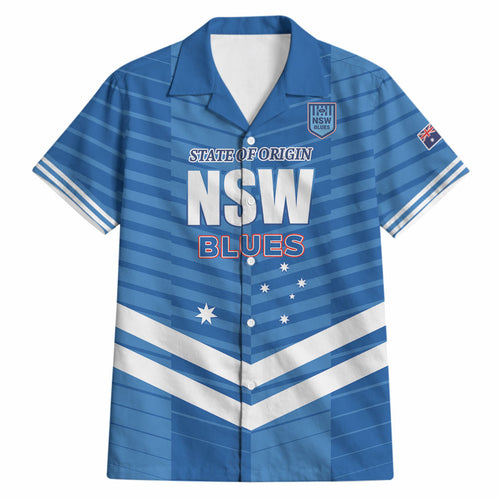NSW Blues Rugby Custom Hawaiian Shirt 2026 State of Origin