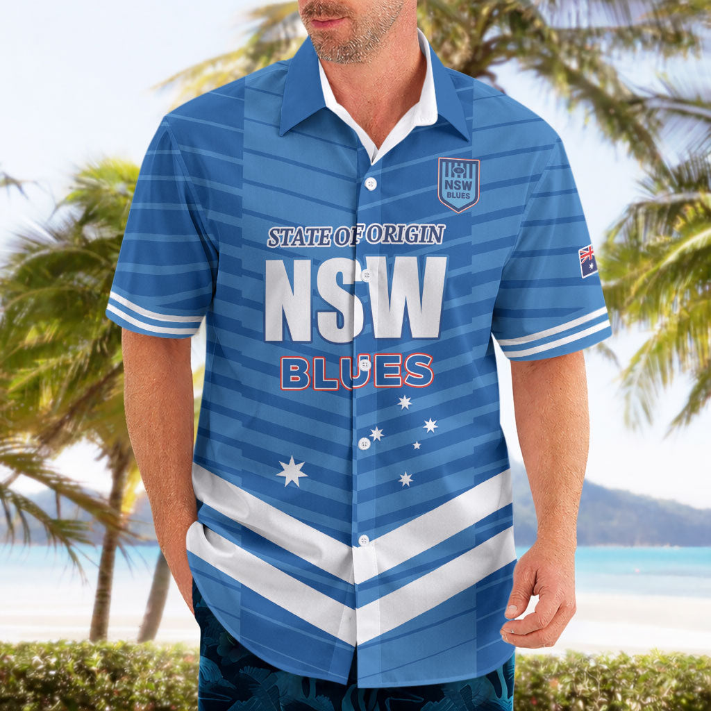 NSW Blues Rugby Custom Hawaiian Shirt 2026 State of Origin