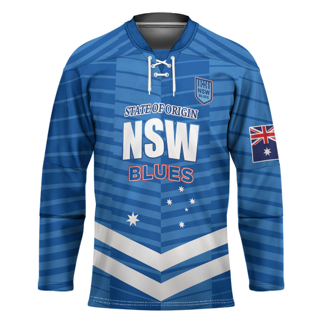 NSW Blues Rugby Custom Hockey Jersey 2026 State of Origin