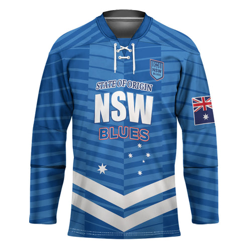 NSW Blues Rugby Custom Hockey Jersey 2026 State of Origin