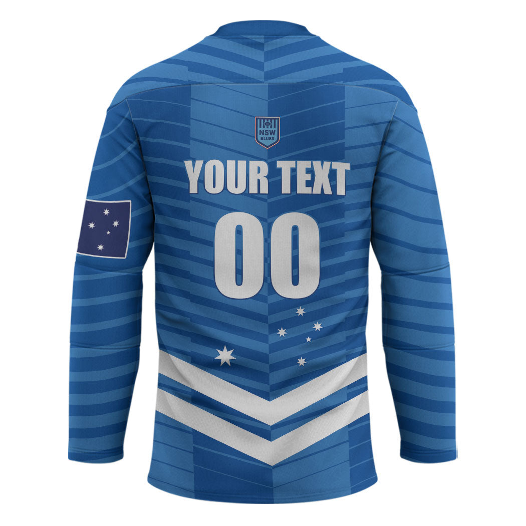 NSW Blues Rugby Custom Hockey Jersey 2026 State of Origin