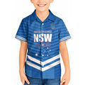 NSW Blues Rugby Custom Kid Hawaiian Shirt 2026 State of Origin