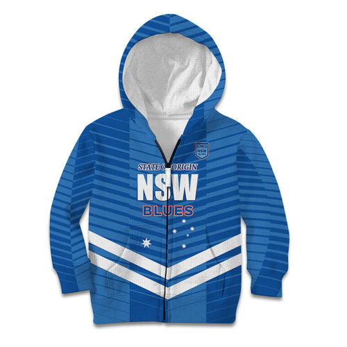 NSW Blues Rugby Custom Kid Hoodie 2026 State of Origin