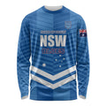 NSW Blues Rugby Custom Long Sleeve Shirt 2026 State of Origin
