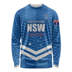 NSW Blues Rugby Custom Long Sleeve Shirt 2026 State of Origin