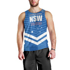 NSW Blues Rugby Custom Men Tank Top 2026 State of Origin