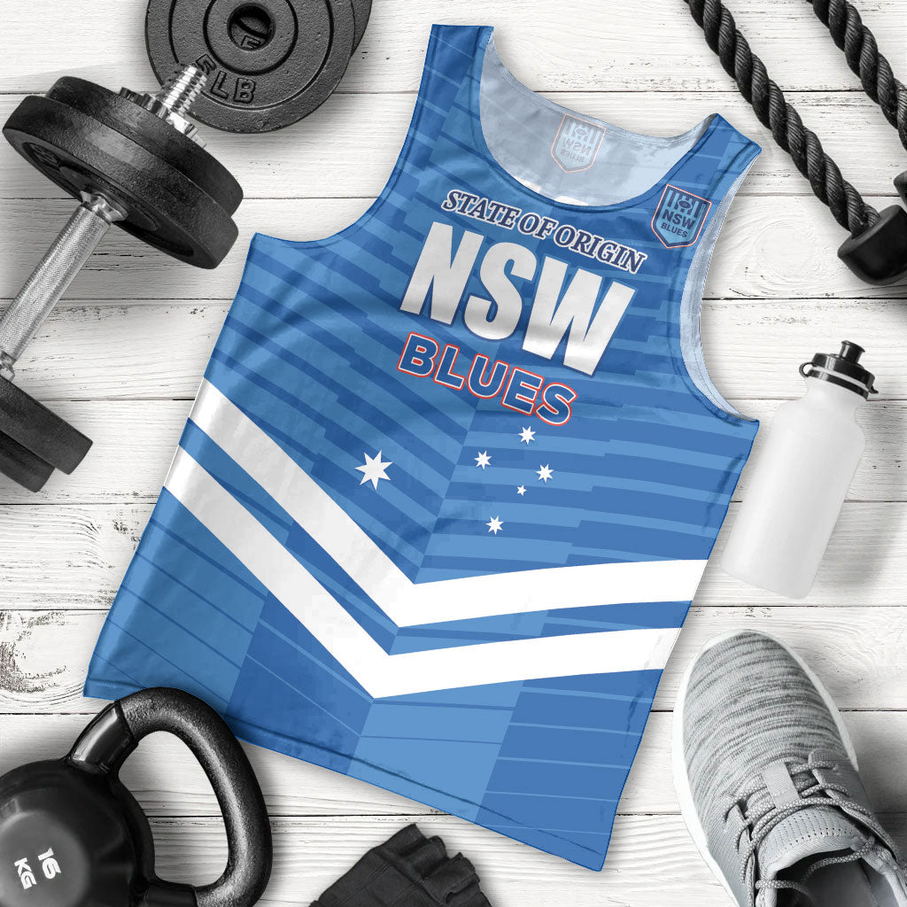 NSW Blues Rugby Custom Men Tank Top 2026 State of Origin