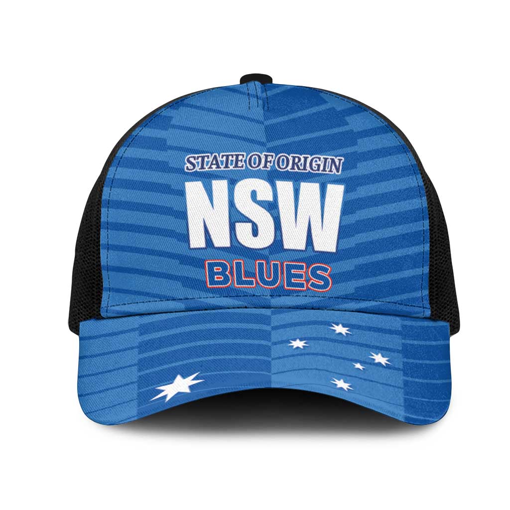 NSW Blues Rugby Mesh Trucker Cap 2026 State of Origin