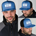 NSW Blues Rugby Mesh Trucker Cap 2026 State of Origin