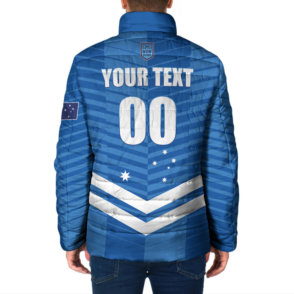 NSW Blues Rugby Custom Padded Jacket 2026 State of Origin