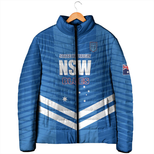 NSW Blues Rugby Custom Padded Jacket 2026 State of Origin