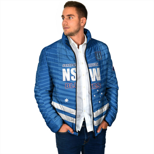 NSW Blues Rugby Custom Padded Jacket 2026 State of Origin