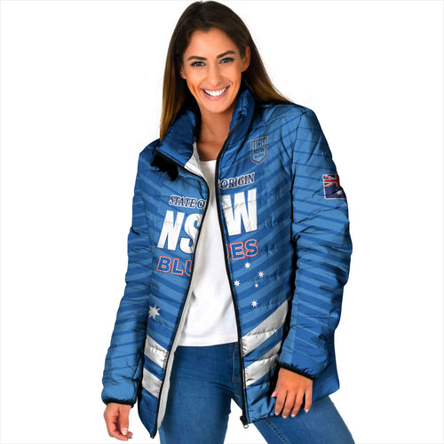 NSW Blues Rugby Custom Padded Jacket 2026 State of Origin