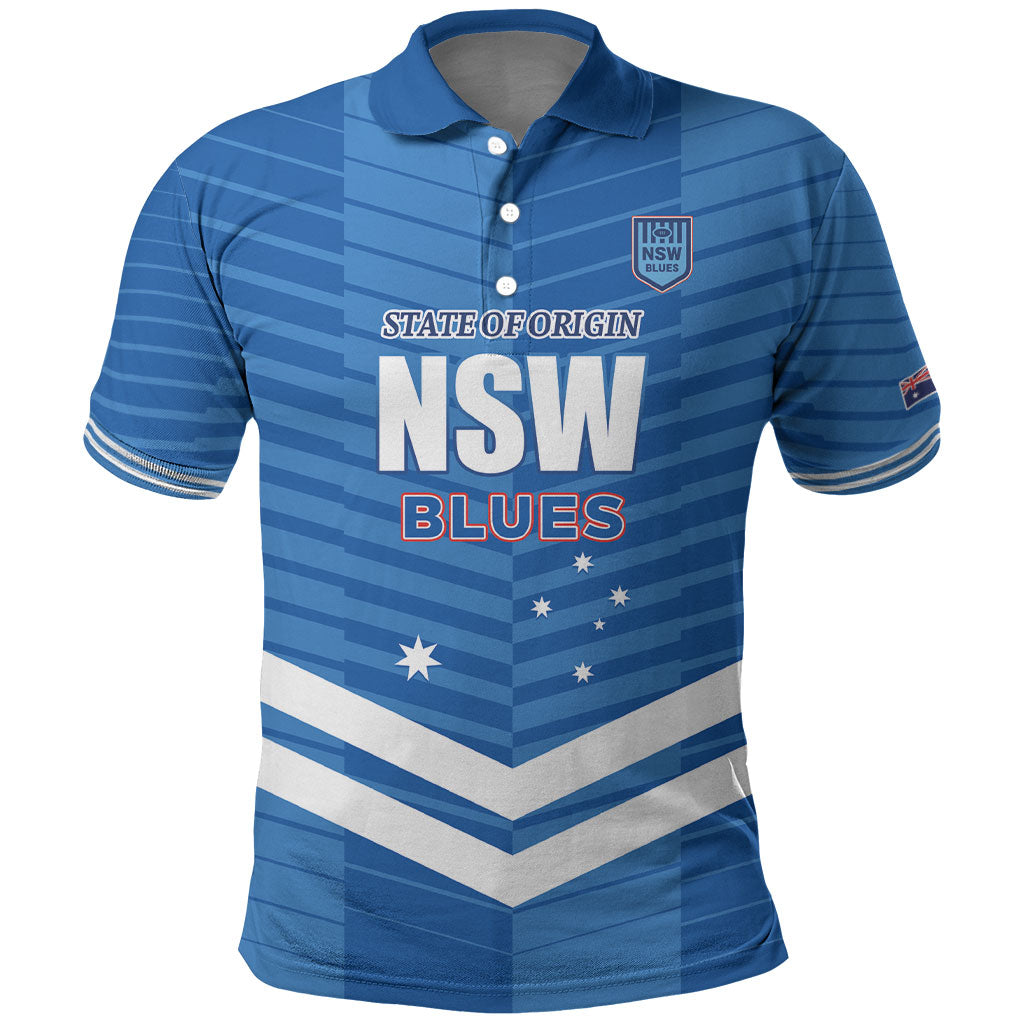 NSW Blues Rugby Custom Polo Shirt 2026 State of Origin