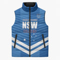 NSW Blues Rugby Custom Sleeveless Puffer Jacket 2026 State of Origin
