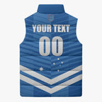 NSW Blues Rugby Custom Sleeveless Puffer Jacket 2026 State of Origin