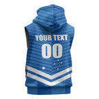 NSW Blues Rugby Custom Sleeveless Zip Hoodie 2026 State of Origin