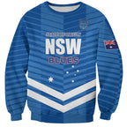 NSW Blues Rugby Custom Sweatshirt 2026 State of Origin