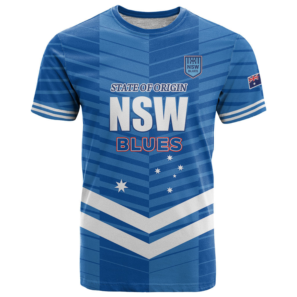 NSW Blues Rugby Custom T Shirt 2026 State of Origin