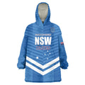 NSW Blues Rugby Custom Wearable Blanket Hoodie 2026 State of Origin