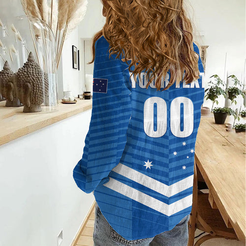 NSW Blues Rugby Custom Women Casual Shirt 2026 State of Origin